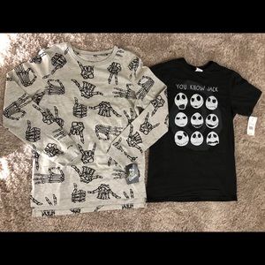 NWT Boy’s Shirt and Sweatshirt size large